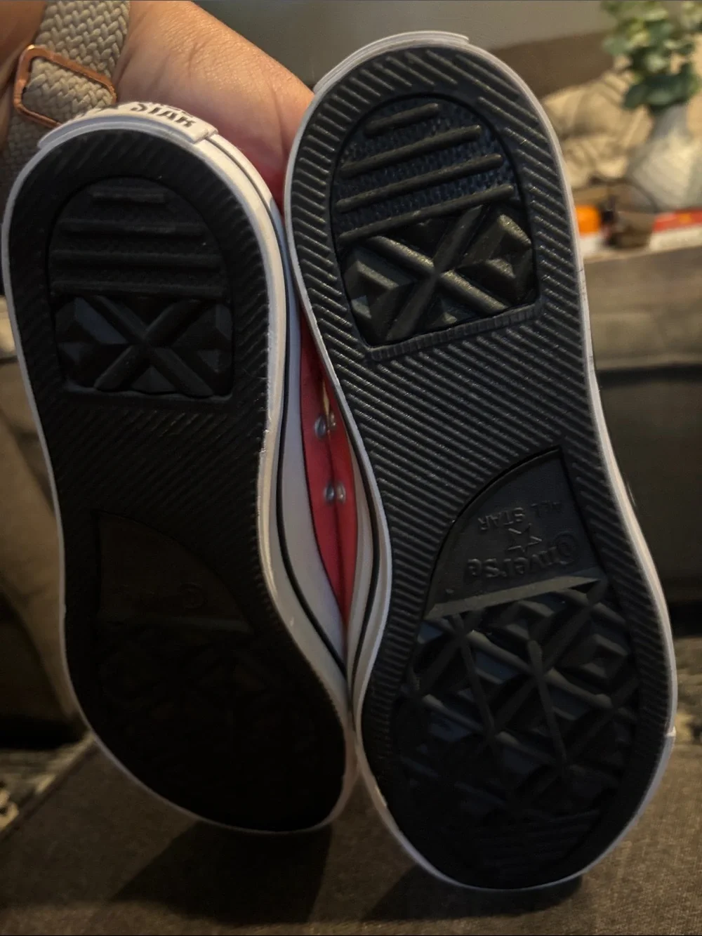 NWOT—Converse shoreline slip on Low Top Canvas Sneakers in coral